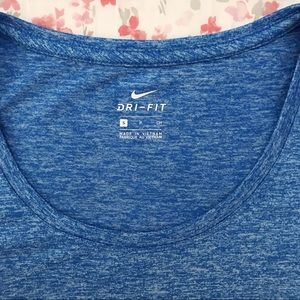Nike Tops - Nike dri-fit workout tee blue Nike Tops - Nike dri-fit workout tee blue